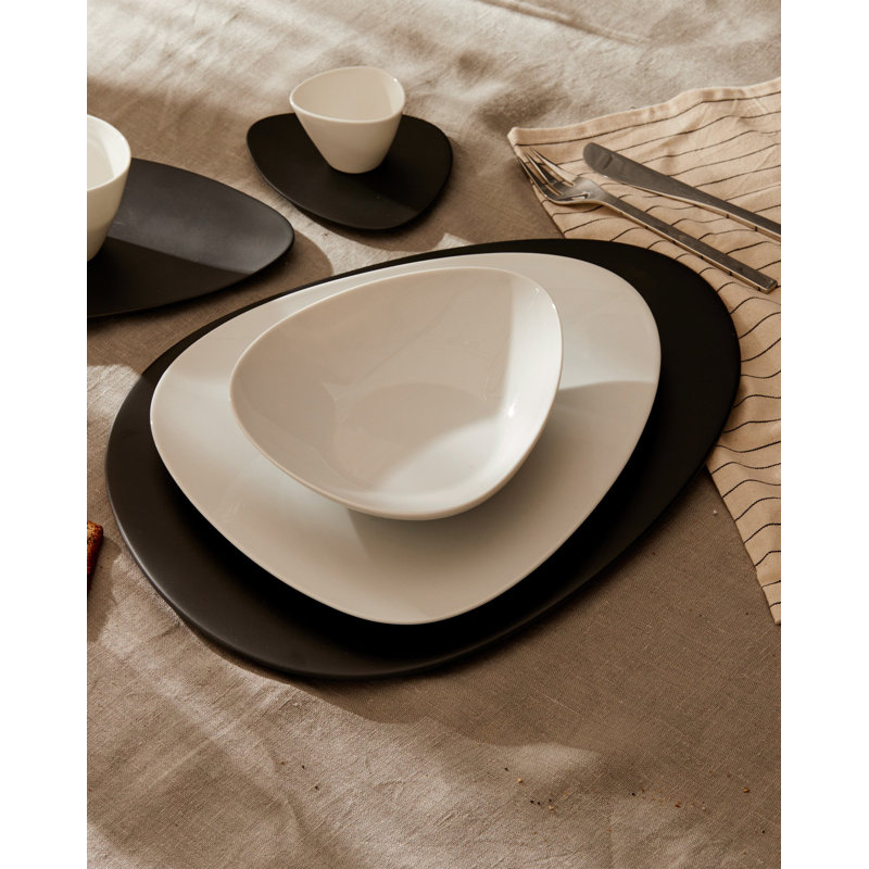 Colombina Melamine Novelty Placemats, Black