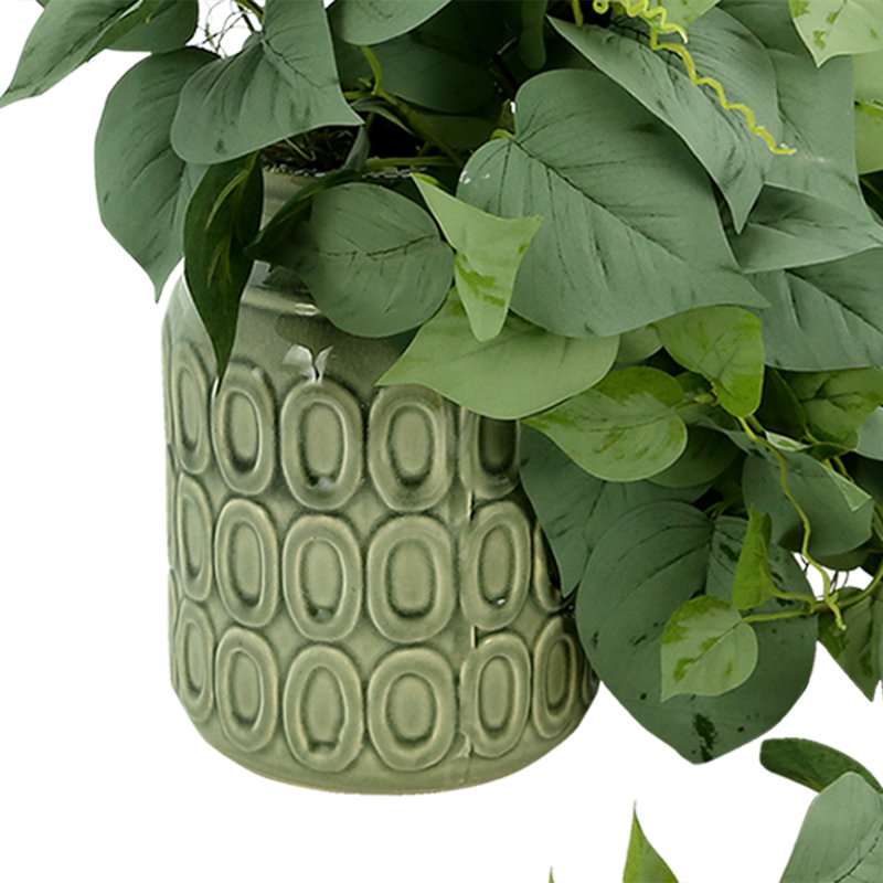 Marview Faux Ivy Plant in Ceramic Vase