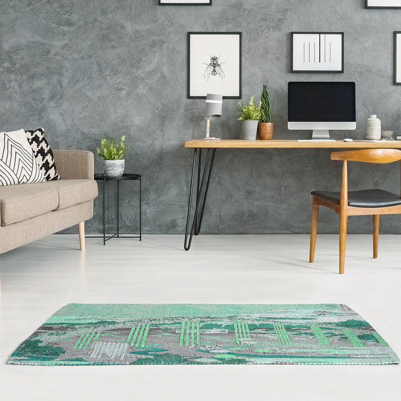 Chenille Indoor Rug, Rectangle 3' x 5'