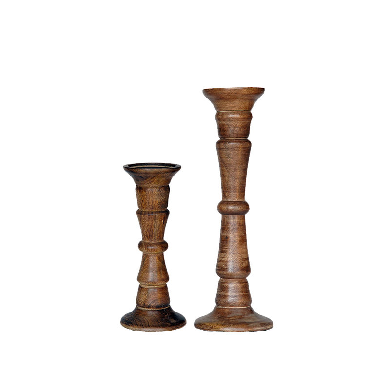 H 15 po, Brûlé moyen, 15" H x 4" W x 4" D