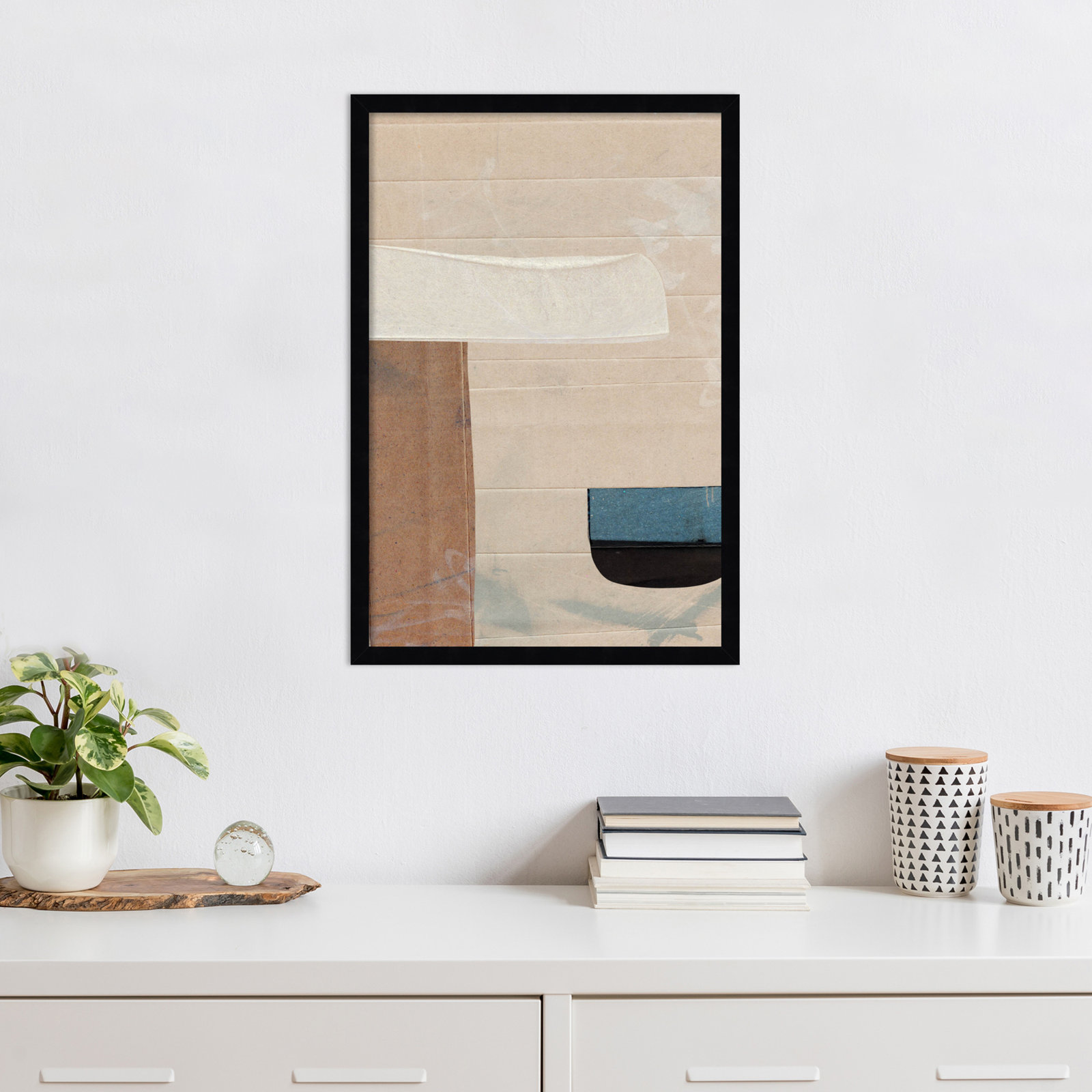 Cleve "Sauna Serenity" Print by Dan Hobday, Black, 25" H x 17" W