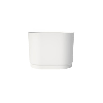 39 Inch Solid Surface Soaking Bathtub - Deep Soak Freestanding Tub
