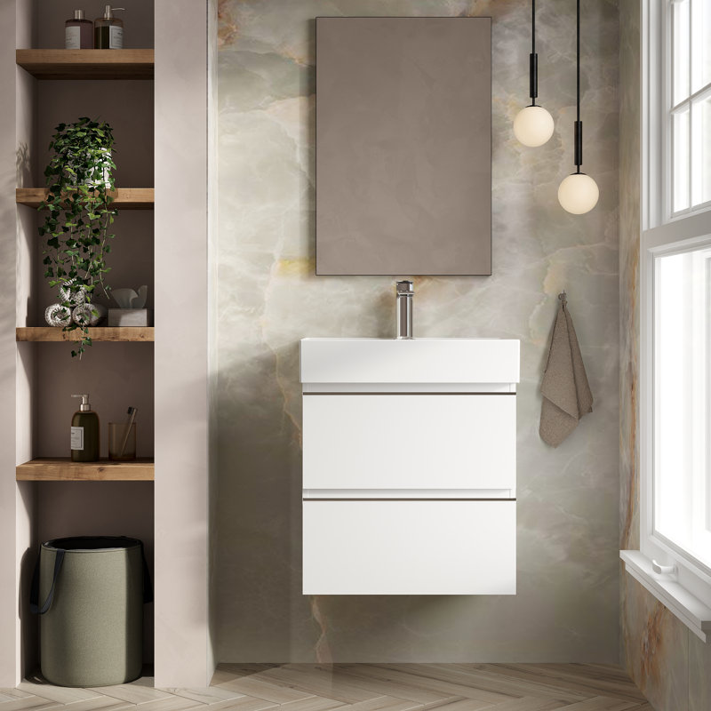 Charanda Bathroom Vanity with Basin