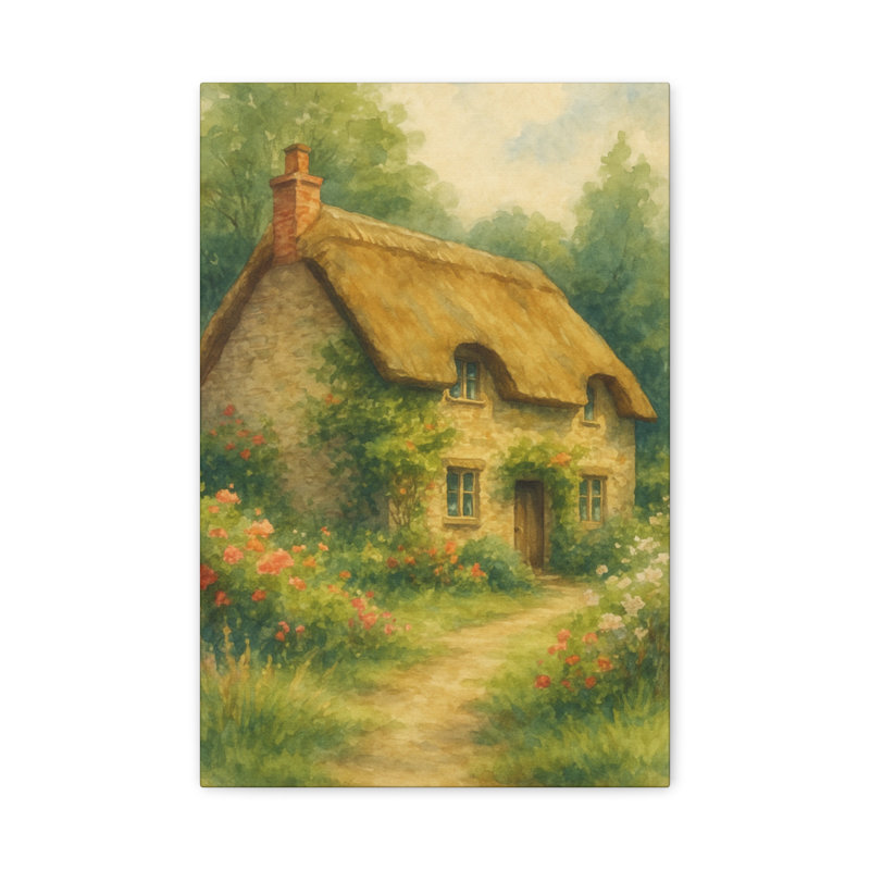 Aaroon Single Picture Frame Print on Canvas, 45.72 cm H x 30.48 cm W