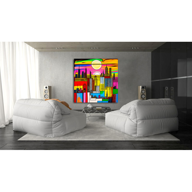 Metropolitan Sunshine II, 48" H x 48" W