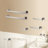 8 -Piece Stainless Steel Bathroom Hardware Set With Mounting Hardware-111622682