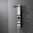 4-way Diverter Shower Tower Panel System with Adjustable Shower Head-95168568