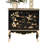 Vintage Painted Double Doors Entryway Cabinet
