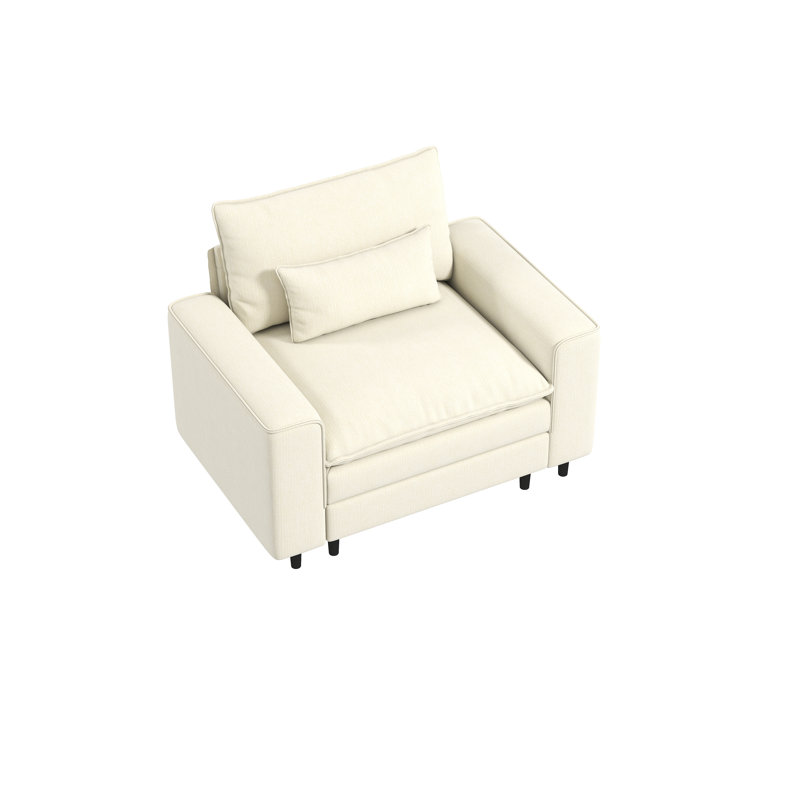 Canapé 52,5 po, Beige