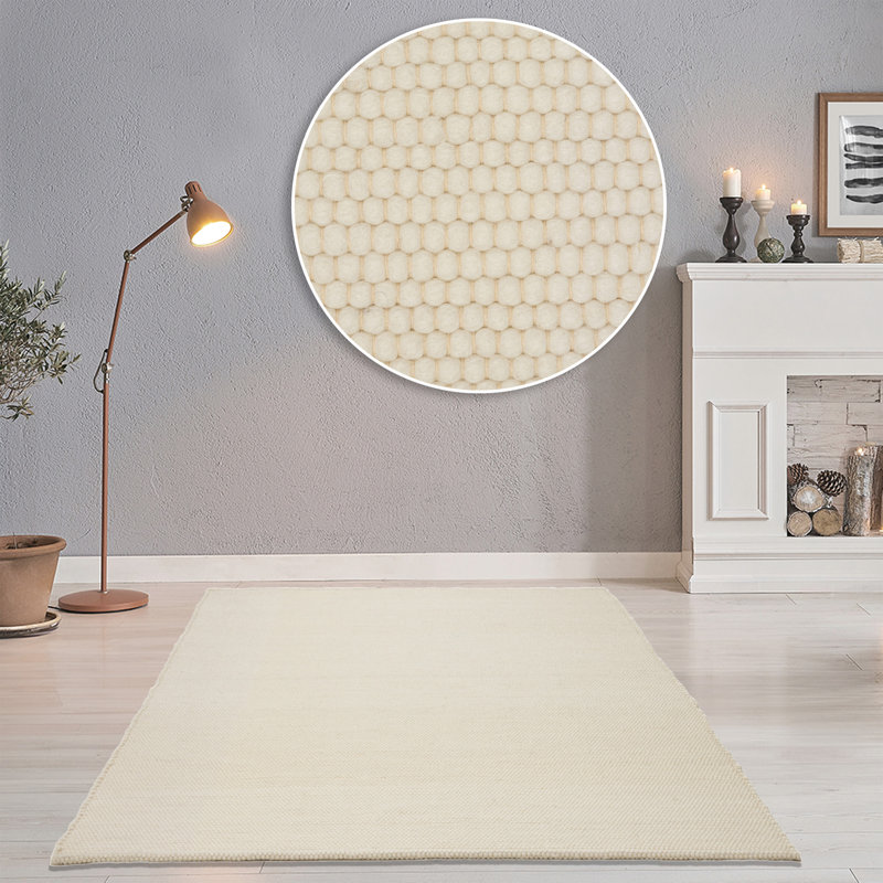 Handmade Rug, Rectangle 140 x 200cm