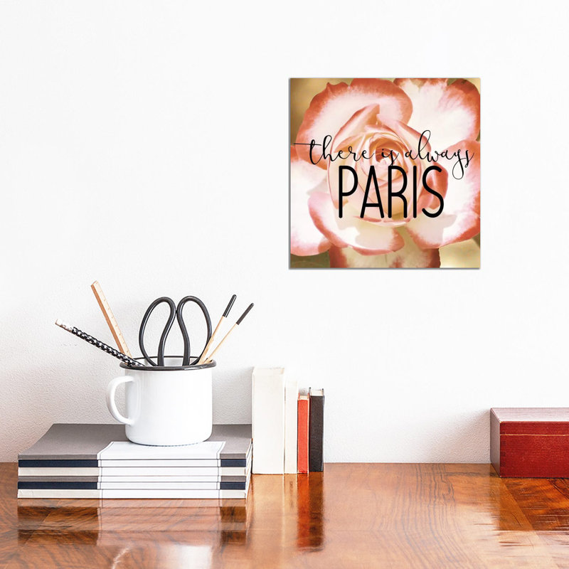 There Is Always Paris 2 by Kimberly Allen - Wrapped Canvas Print, 30.48cm H x 30.48cm W x 1.905cm D