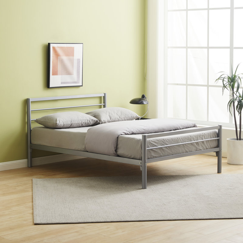 Longver Metal Bed, Double (4'6)