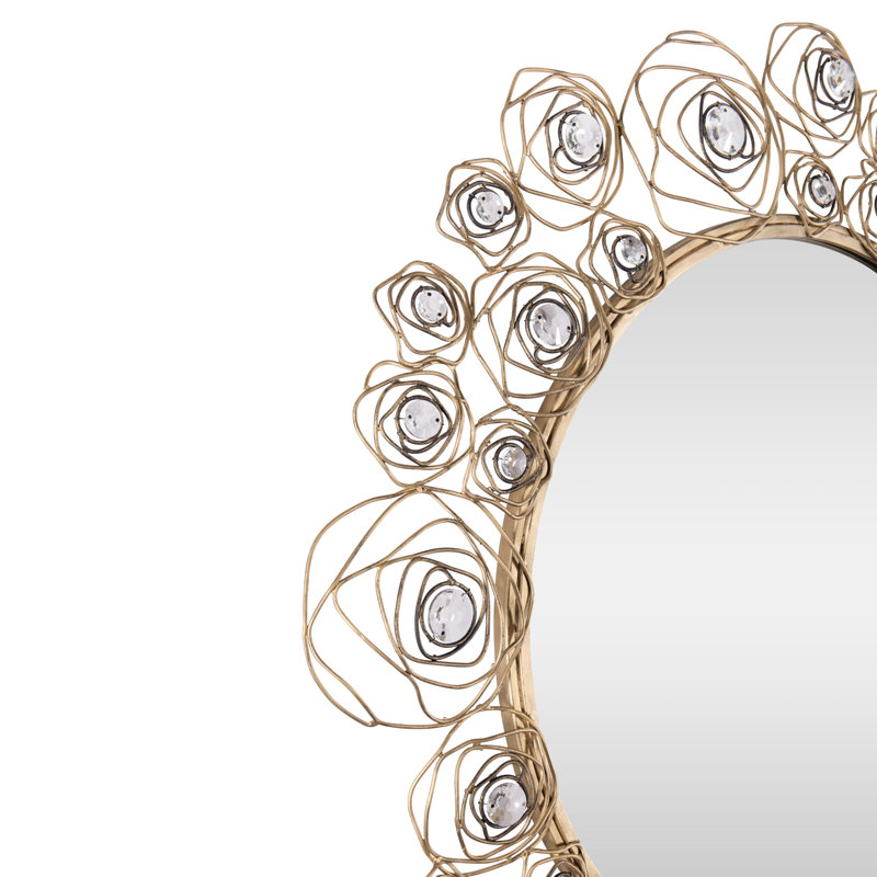 Metal Round Wall Mirror