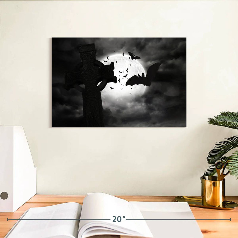 Hitzel Graveyard Bats, 8" H x 12" W