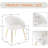 Lashann 18.5'' H Fabric Upholstered Metal Armchair-9353740-9353743-53750196