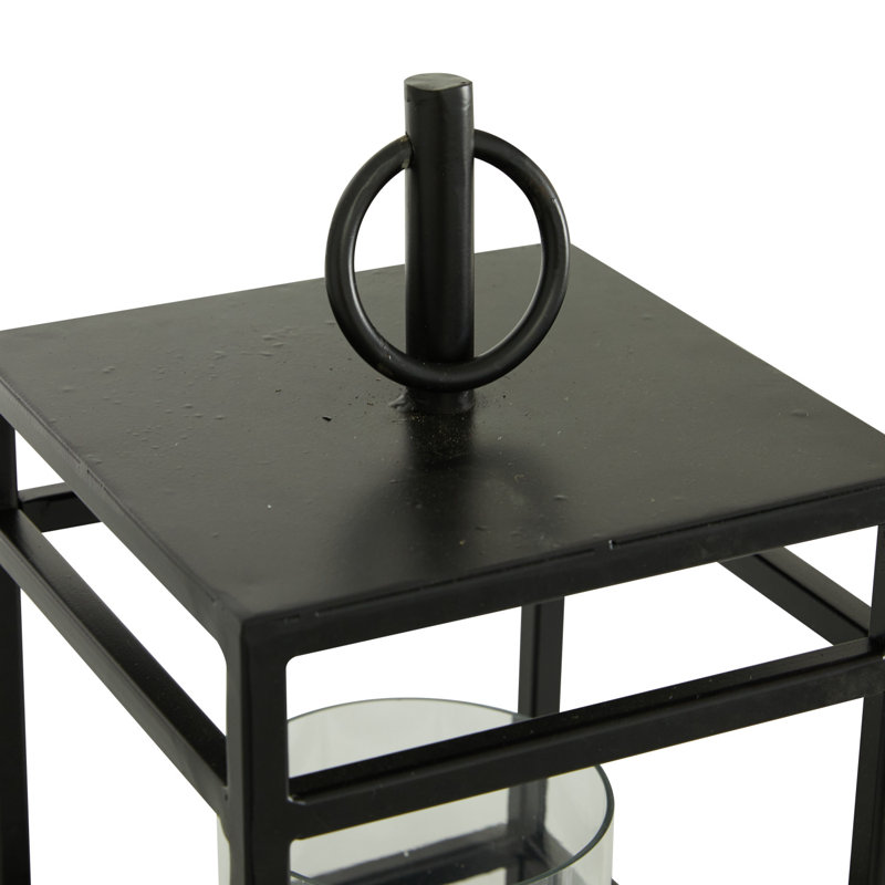 Lanterne de table Leora, H 15,5 po x l 8,25 po x P 8,3 po