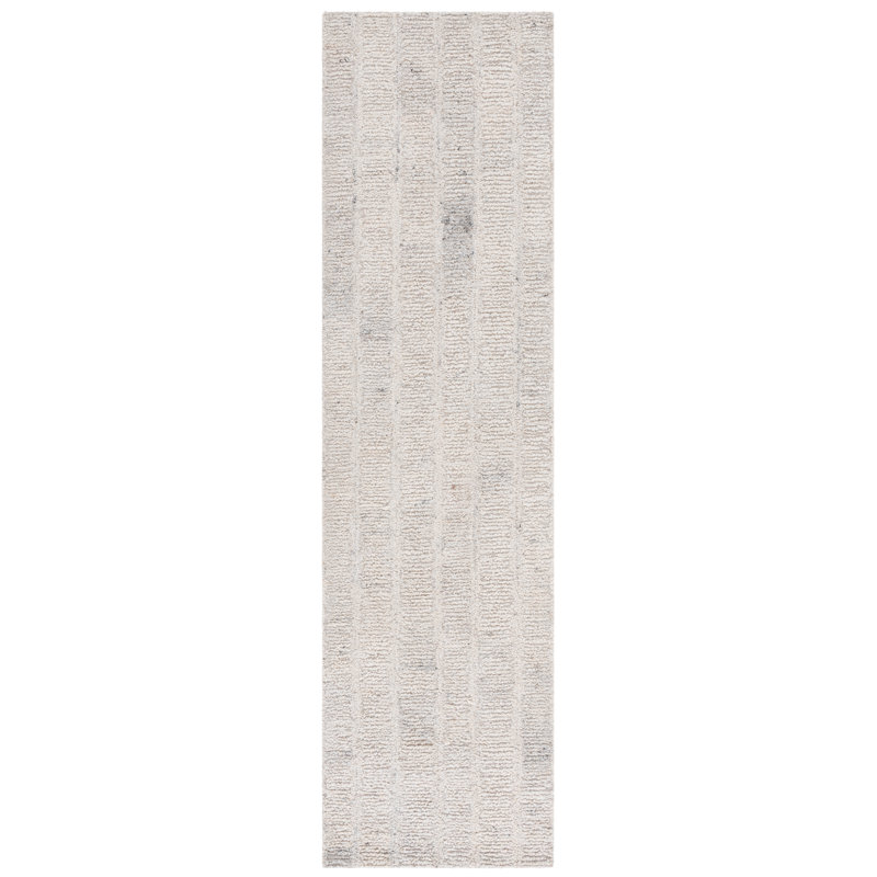 Harvest 108 Hand Tufted Wool Pile Striped Rug, Runner 2'3" x 9'