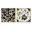 Chatou Sleek Damask Harmony - Abstract Botanicals Square-101843148-101843145