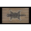 Tapis décoratif blanc et noir Harjo-859800337