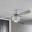Ventilateur de plafond 5 pales 51,18 "avec télécommande et ensemble d'éclairage Adalisse