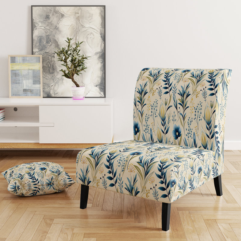 Fauteuil de chambre rembourré Sandy