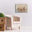 «Grasses and Basquets Dark» par Silvia Vassileva, art mural sur toile, 26 po x 18 po