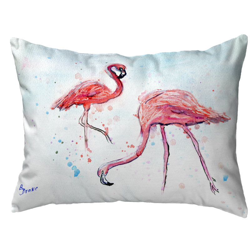 Outdoor Reversible Throw Pillow