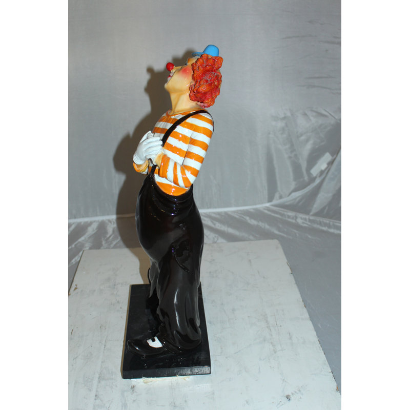 Statue de clown Binns