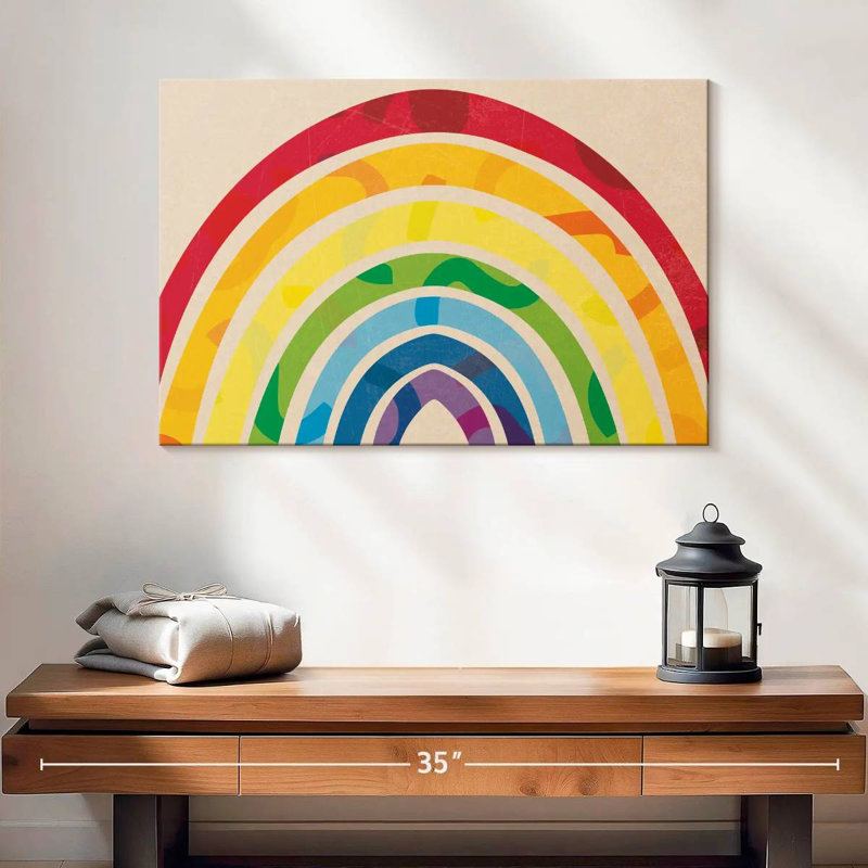 Impression sur toile LGBTQ, L 16 po x H 24 po x P 1,5 po