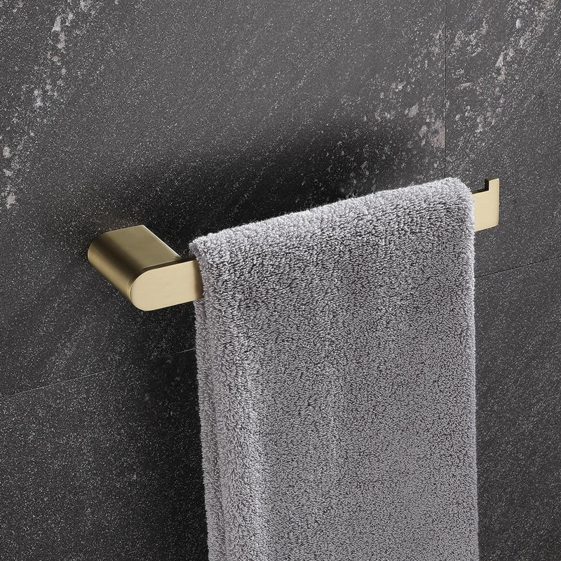 5- Piece Bathroom Hardware Set, Brushed Gold