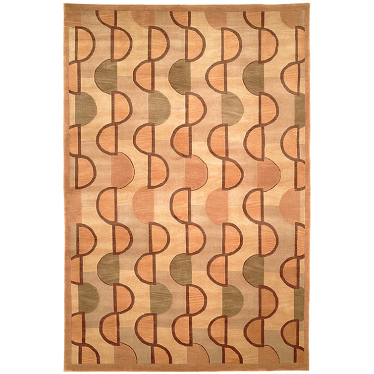 Tibetan Hand Knotted Wool Pile Rug