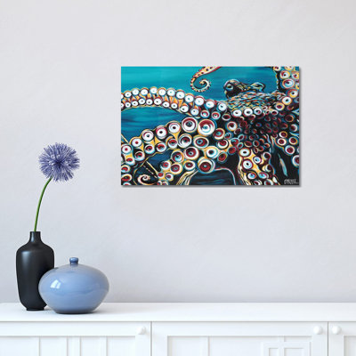 Wild Octopus I by Carolee Vitaletti - Wrapped Canvas Gallery-Wrapped Canvas Giclée