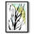 No Deckle Tropical Moderne V -Framed Print