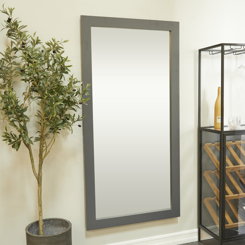 Liana Solid Wood Rectangle Mirror, 65.1" x 32.5"