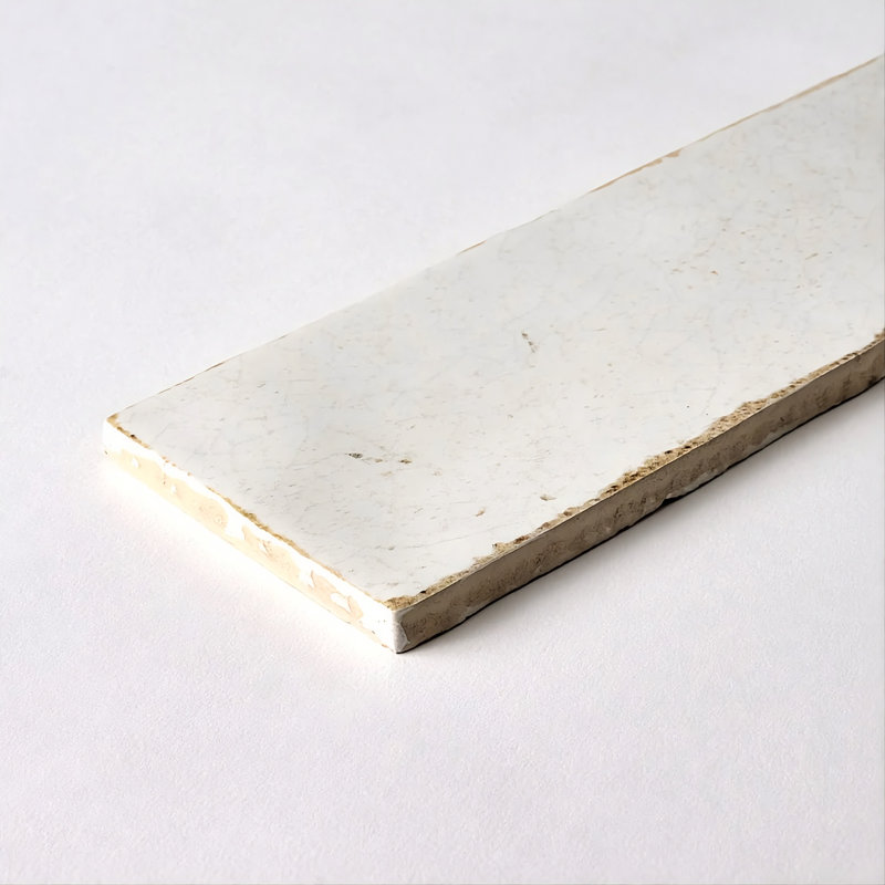 Maiolica Crackled White 3X12, White