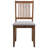 Swick 18" Wide Mission Style Wooden Dining Chair with Upholstered Seat-1070940358