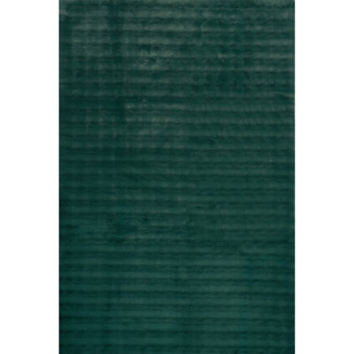 Jeni SuperiorWash Solid Faux Rabbit Machine Washable Area Rug