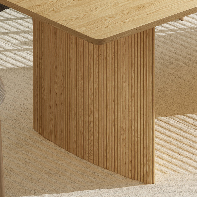 Table de salle à manger rectangulaire extensible