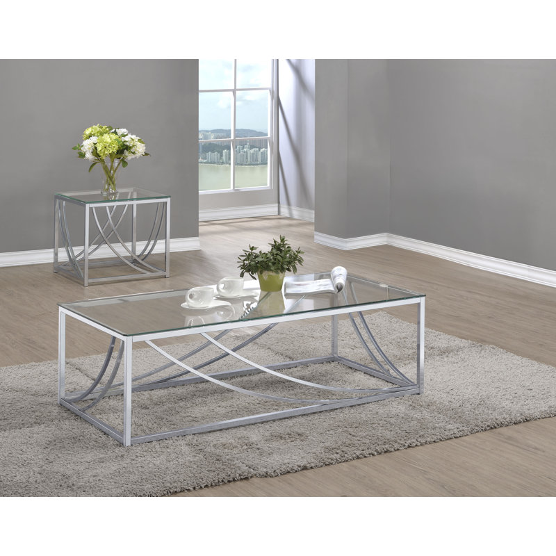Ensemble de table Mckenzie, 2 pièces: table de bout, table basse