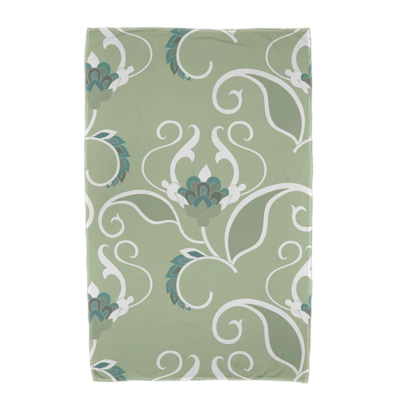 Serviette de plage, Vert