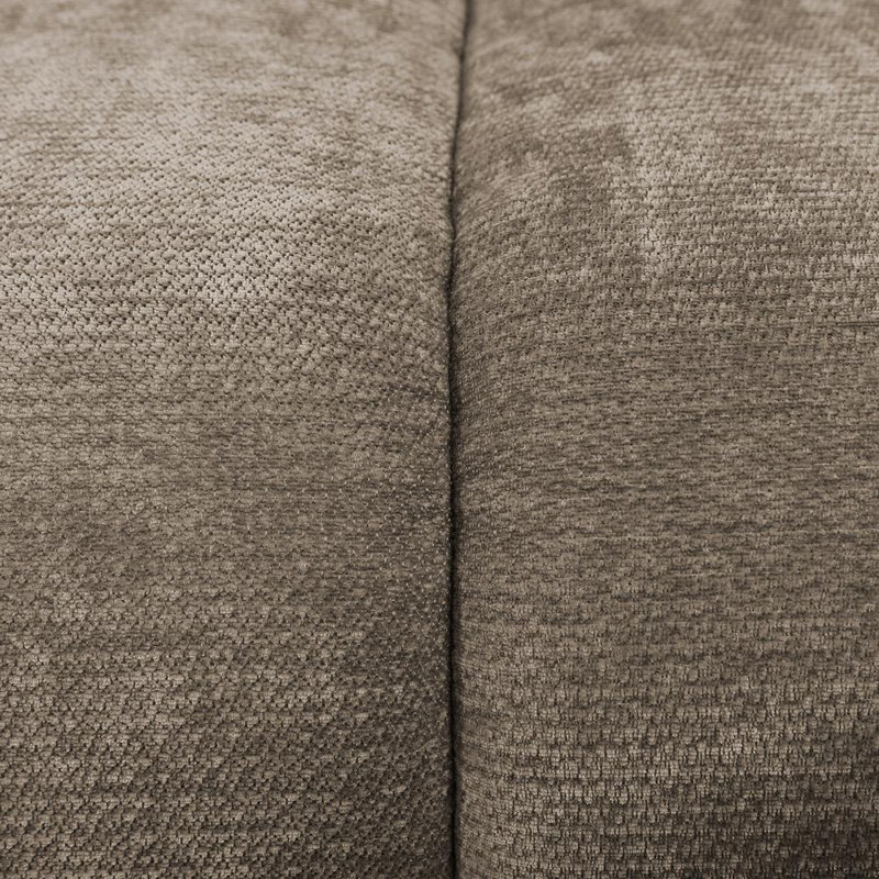 Canapé modulaire compressé Monroe, Chenille espresso