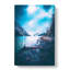 Golden Eagle Portrait in Abstract - Wrapped Canvas-55315273
