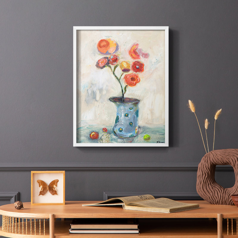 Fruit of Life, reproduction encadrée - bois massif, Blanc, H 28 po x l 22 po