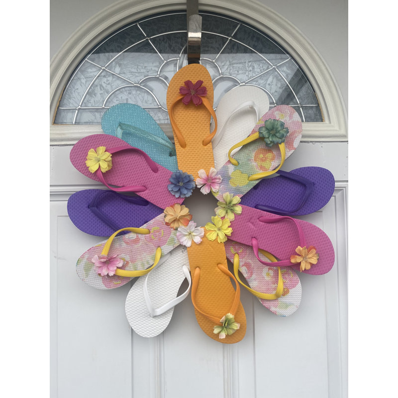 Couronne de fleurs d'été