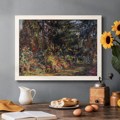 Path at Giverny, 1902, reproduction d'art sur toile