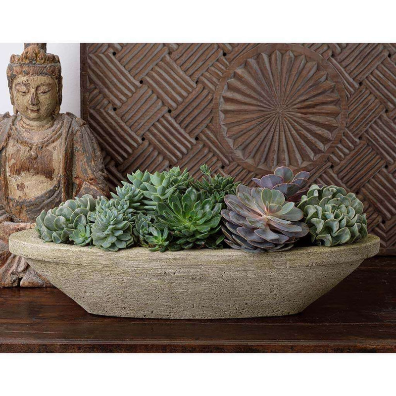 Petit pot à fleurs Barca, H 4,5 po x l 22 po x P 9 po