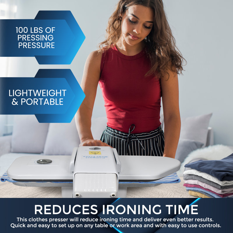 SpeedyPress 22 Inch Steam Press Iron with Custom Stand