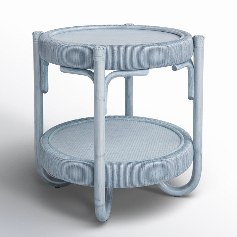Willow Creek End Table, Sea Glass