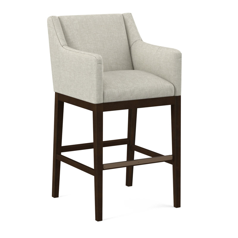 Upholstered Stool, 61677-88, Nutmeg