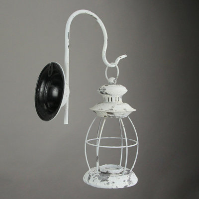 16.25'' H Stainless Steel Wall Votive Holder